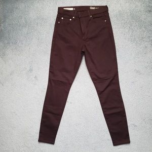 GAP 1969 TRUE SKINNY HIGH RISE JEANS
